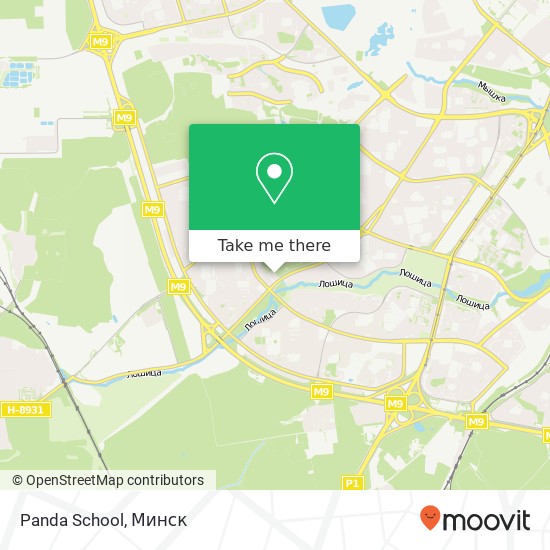 Карта Panda School