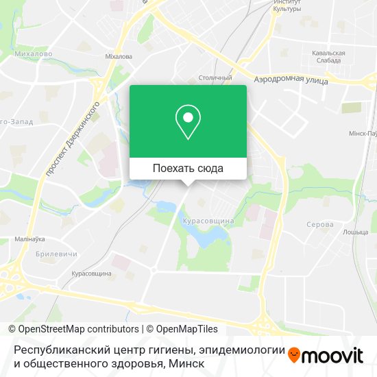 Карта Республиканский центр гигиены, эпидемиологии и общественного здоровья