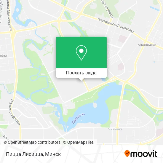Карта Пицца Лисицца