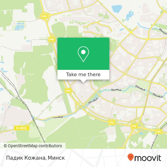 Карта Падик Кожана