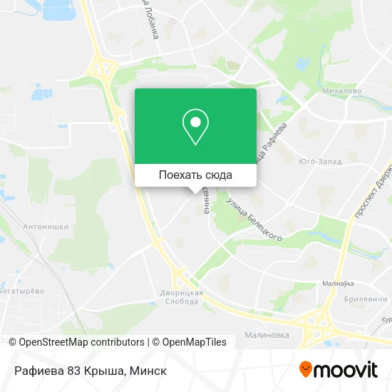 Карта Рафиева 83 Крыша