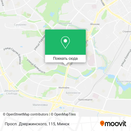 Карта Просп. Дзержинского, 115