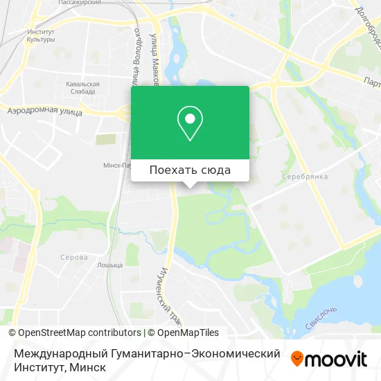 Карта Международный Гуманитарно–Экономический Институт