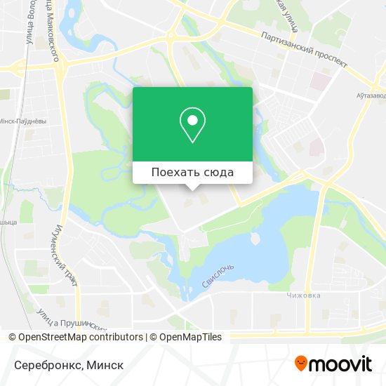 Карта Серебронкс