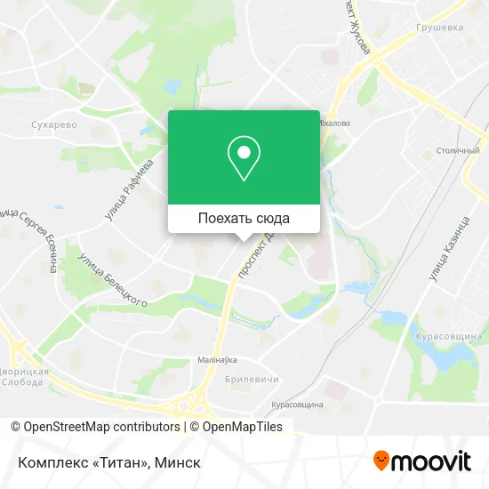 Карта Комплекс «Титан»