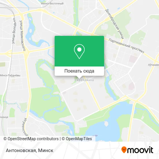 Карта Антоновская
