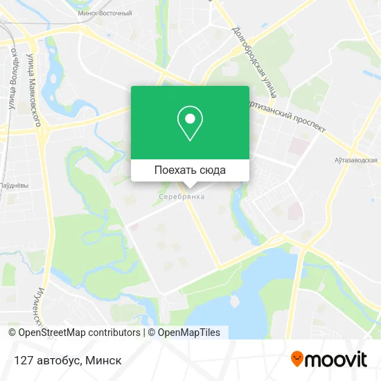 Карта 127 автобус