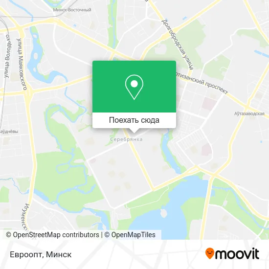 Карта Евроопт