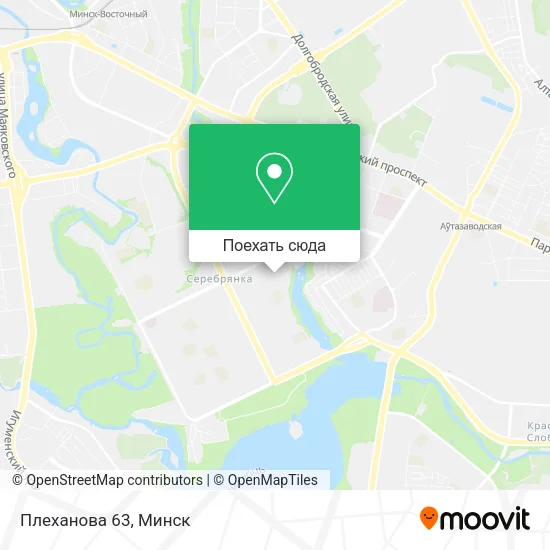 Карта Плеханова 63