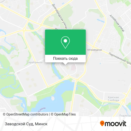 Карта Заводской Суд