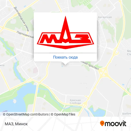 Карта МАЗ