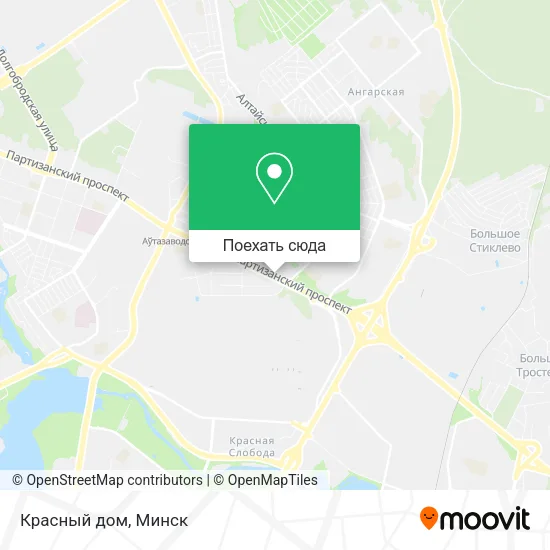 Карта Красный дом