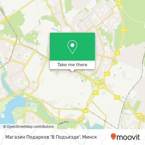 Карта Магазин Подарков "В Подъезде"