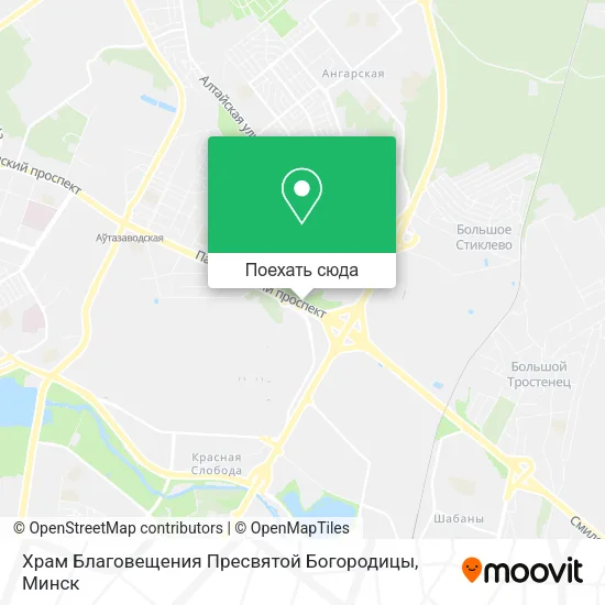 Карта Храм Благовещения Пресвятой Богородицы