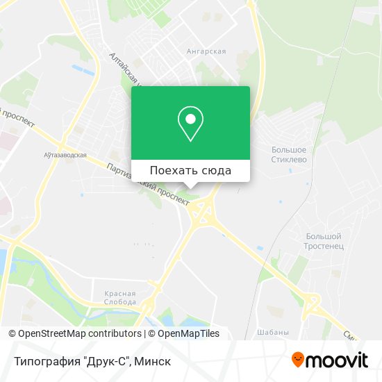 Карта Типография "Друк-С"