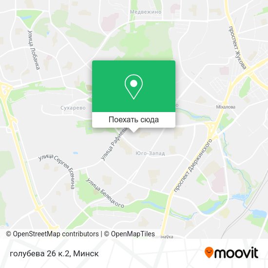 Карта голубева 26 к.2