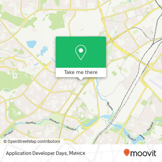 Карта Application Developer Days
