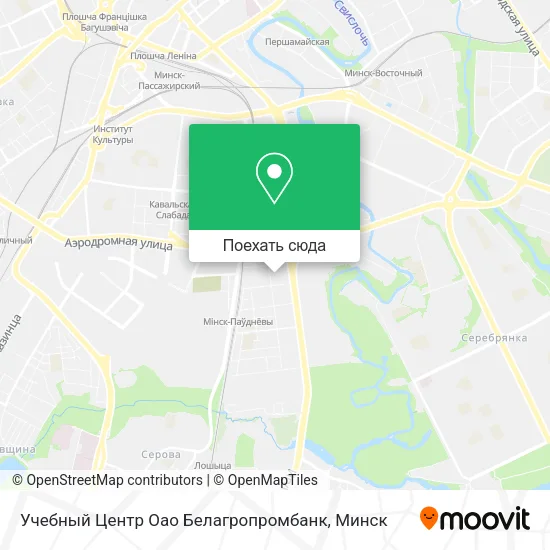 Карта Учебный Центр Оао Белагропромбанк