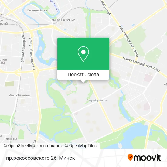 Карта пр.рокоссовского 26