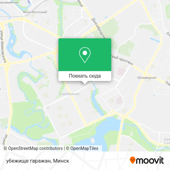 Карта убежище гаражан