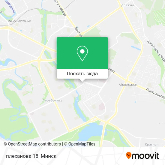 Карта плеханова 18