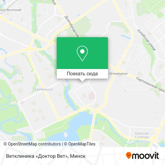 Карта Ветклиника «Доктор Вет»