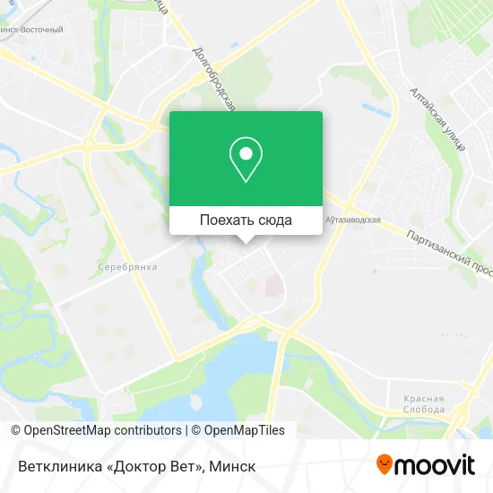 Карта Ветклиника «Доктор Вет»