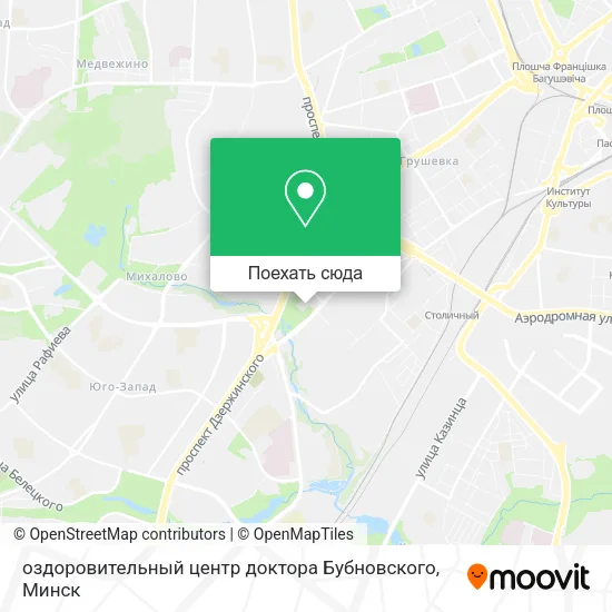 Карта оздоровительный центр доктора Бубновского