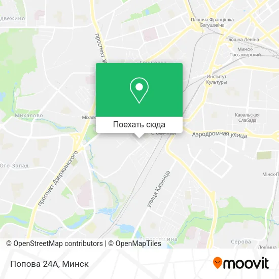 Карта Попова 24А
