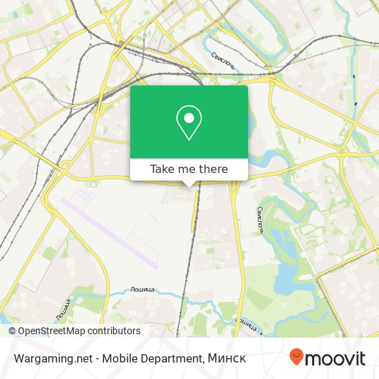 Карта Wargaming.net - Mobile Department