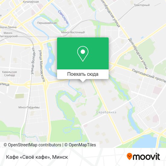 Карта Кафе «Своё кафе»