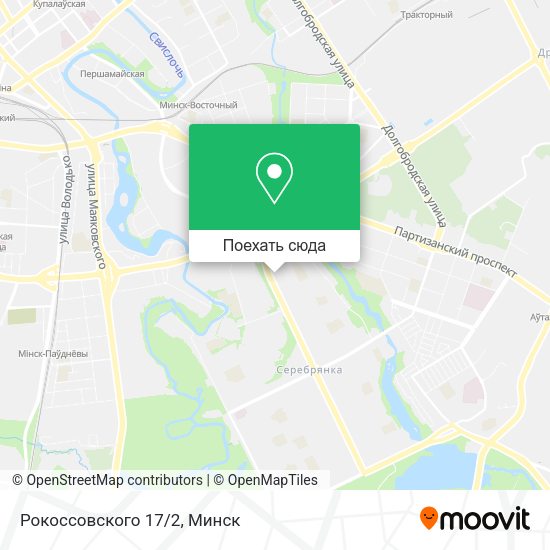 Карта Рокоссовского 17/2