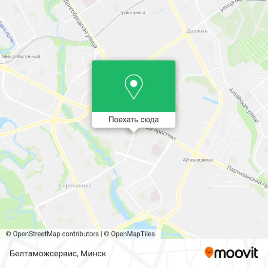 Карта Белтаможсервис