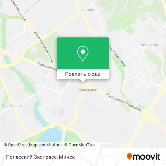 Карта Полесский Экспресс