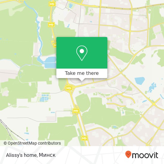 Карта Alissy's home