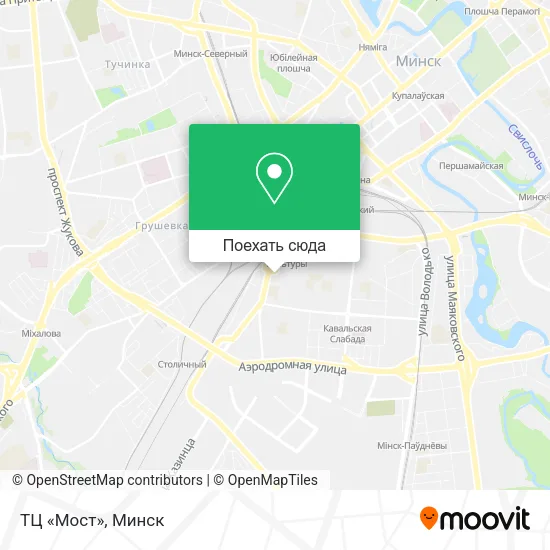 Карта ТЦ «Мост»