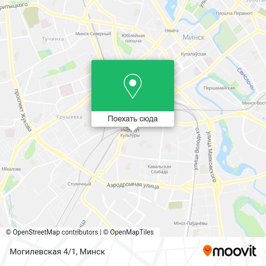 Карта Могилевская 4/1