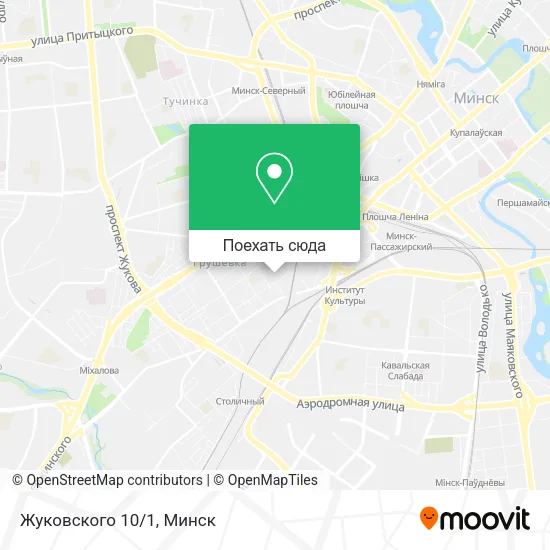 Карта Жуковского 10/1