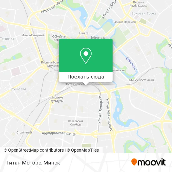 Карта Титан Моторс