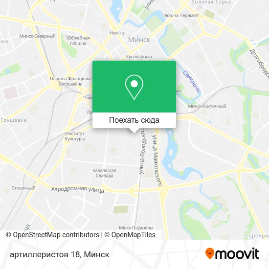Карта артиллеристов 18