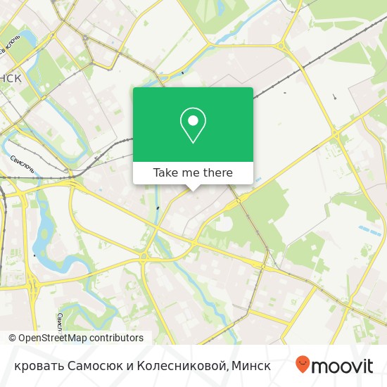 Карта кровать Самосюк и Колесниковой