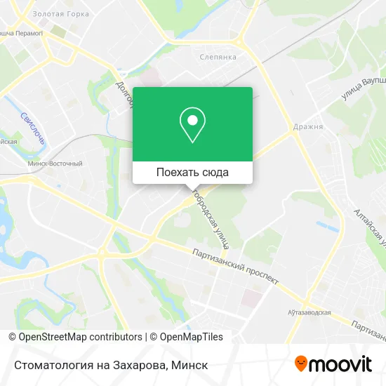 Карта Стоматология на Захарова