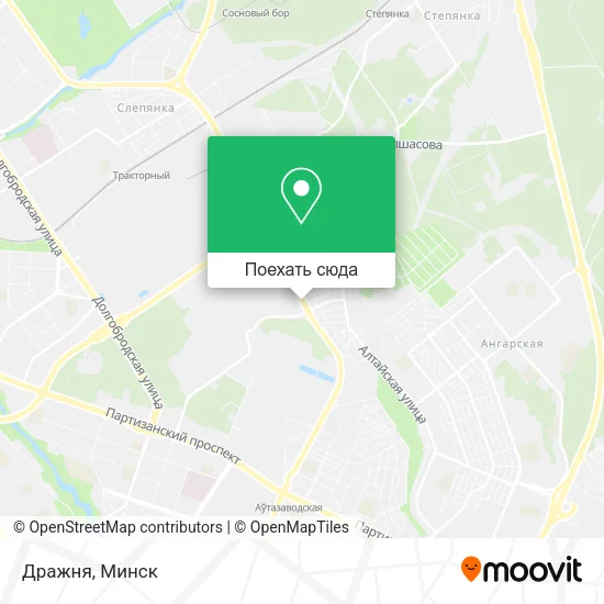 Карта Дражня