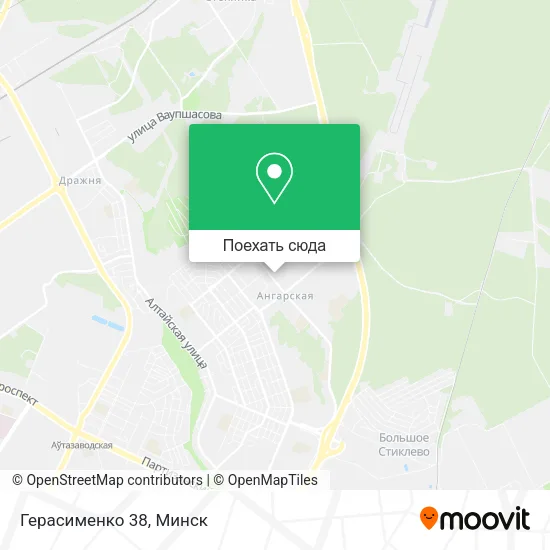 Карта Герасименко 38