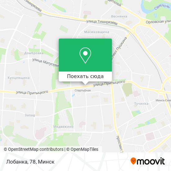 Карта Лобанка, 78