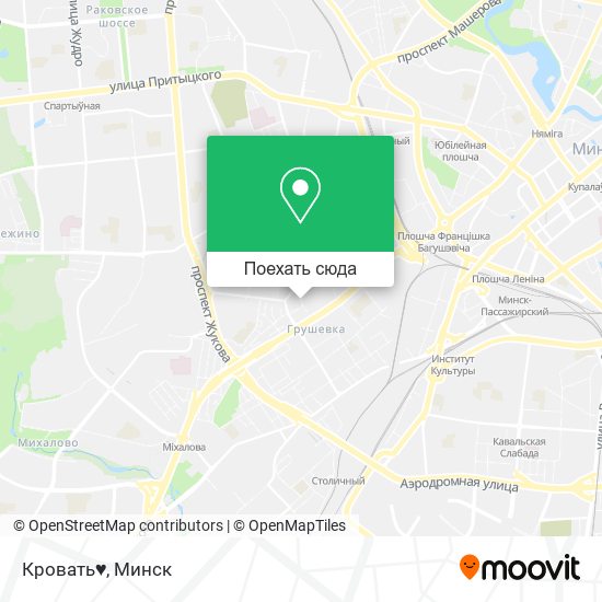 Карта Кровать♥
