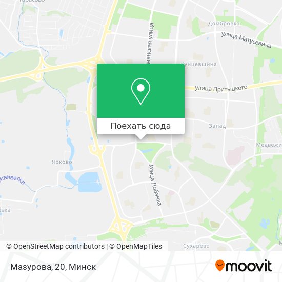 Карта Мазурова, 20