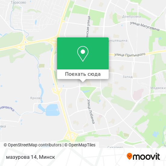 Карта мазурова 14