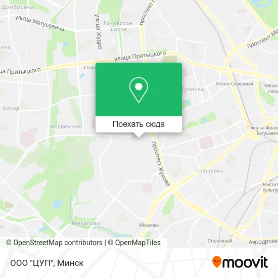 Карта OOO "ЦУП"