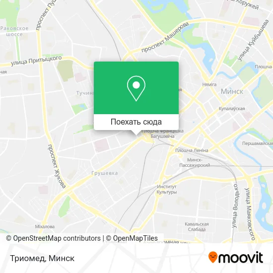 Карта Триомед